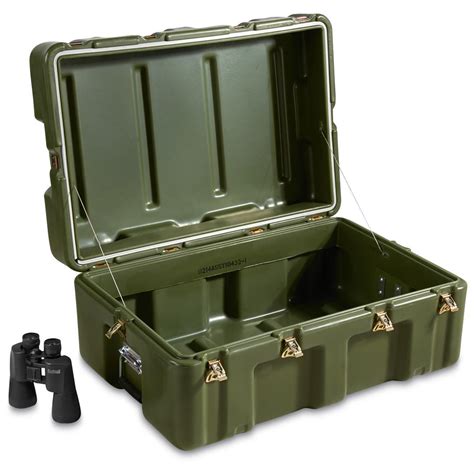 metal military box|large waterproof storage box military.